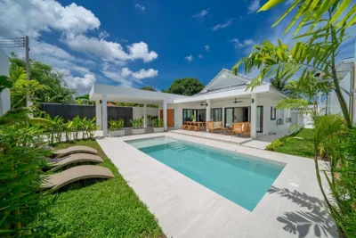 Brand New 4BR Balinese Style Pool Villa Kaia just 5 min drive from NaiHarn Beach – Foto’s 4