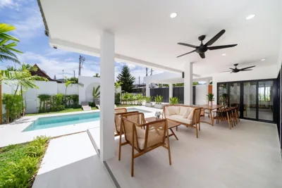 Brand New 4BR Balinese Style Pool Villa Kaia just 5 min drive from NaiHarn Beach – Foto’s 15